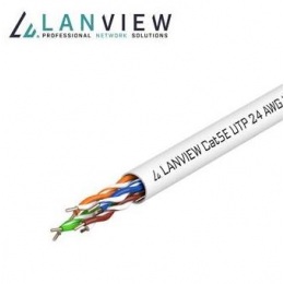 LAN kábel Lanview CAT5E U-UTP LSZH, 305m box