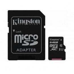 Kingston 128GB microSDXC Canvas Select Plus Class 10 + adaptér